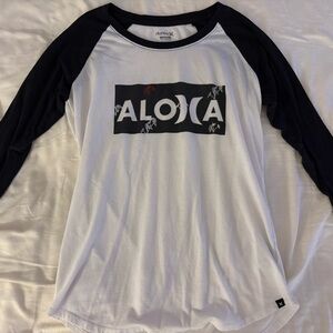 Hurley Black and White T-Shirt